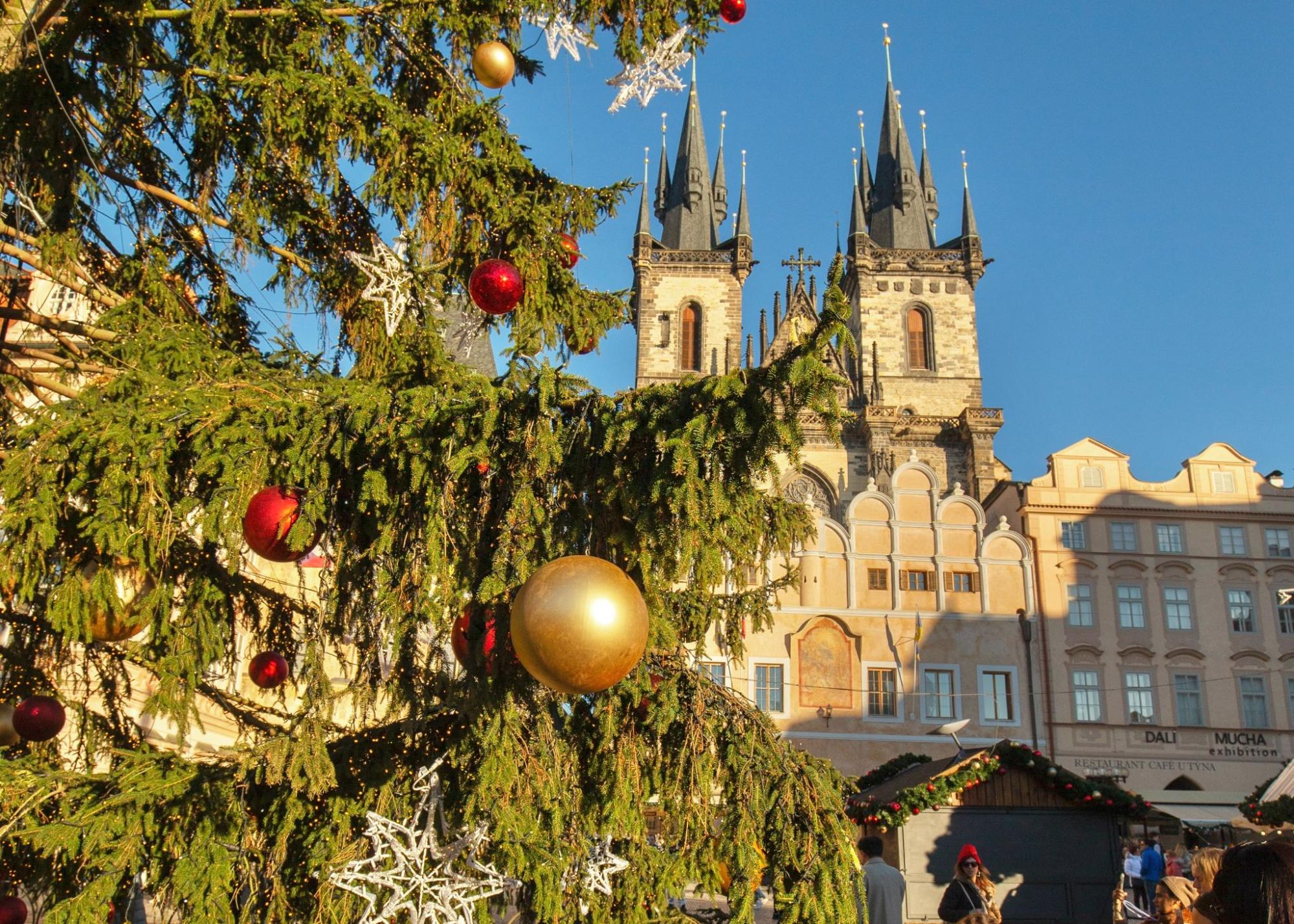 Prague in Christmas Season